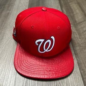 Pro Standard Washington Nationals Strap back with leather strap